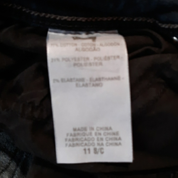 Levi's Demi Curve sz 11 skinny black tag - Picture 5 of 6